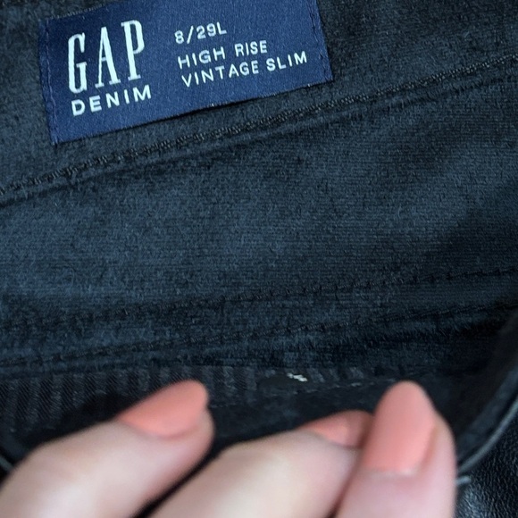 GAP Black Straight Leg Pants - Picture 4 of 5